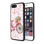 iPhone SE 5s 5 Case,Flexible Soft TPU Cover Shell,Slim Silicone Black Rubber Non-Slip Durable Design Protective Phone Case for iPhone SE 5s 5 -Bicycle