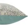 Ravenna Home Vintage Throw Pillow - 20 x 20 Inch, Light Blue