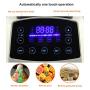 Automatic Digital Smart Timer Program 2200W Heavy Duty Power Blender Mixer Juicer Food Processor Ice Smoothie Bar Fruit,Black Extra Driver,Us Plug