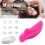 Wireless Remote Silicone Famale Powerful Funny Toy - Muti-Speed Quiet Electric Wearable Vibe Plug