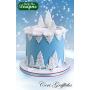 Fir Trees Silhouettes Silicone Mold for Cake Decorating, Cupcakes, Sugarcraft, Candies and Clay, Food Safe, Made in the UK
