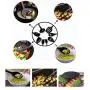 JINPENGRAN 10 Sets of Silicone Kitchenware, Non-Stick Silicone, Environmentally Friendly Cooking Tools,Black