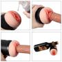 Cym Reǎlistic TPE Silicone Male Toys 3D Super Reǎl Hand Feeling Men A-d-u-l-t Toys Awesome (Beer Bottle Shape)