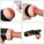 Tingxuan FURIKIL Mens 3D Realistic and Lifelike Silicone Hand-held Toys Mens Relaxing Male self-Timer Luxury Toys Mens Birthday Spoof Gifts TEFDEP