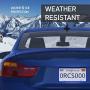 Rightcar Solutions Flawless Silicone License Plate Frame - Rust-Proof. Rattle-Proof. Weather-Proof. - Blue