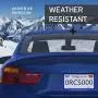 Rightcar Solutions Flawless Silicone License Plate Frame - Rust-Proof. Rattle-Proof. Weather-Proof. - Blue