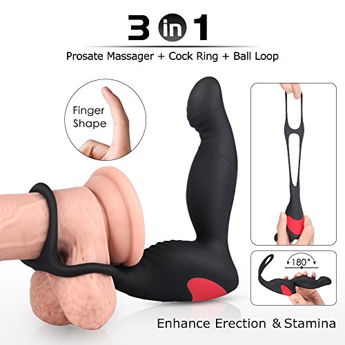 GDHGD Massager MenSex Electronic Therapeutic Massager for Men 9 Mode Muscle Relief Rechargeable for Relaxation Massaging with Vibrating Speed and Patterns