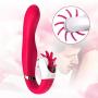 Rechargeable Handheld Massager Wireless Powerful But Quiet Medical Silicone Different Frequency Vibranting & Sucking Toys Waterproof Wand with Sucking Function