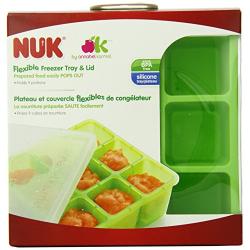 NUK Homemade Baby Food Flexible Freezer Tray and Lid Set