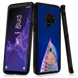 Samsung Galaxy S9 Case, Arowana Shock-Absorption TPU Rubber Bumper Samsung Galaxy S9 Case, Ultra Thin Slim Protective Cover for Samsung Galaxy S9-Black
