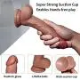 WaWei-Toys Realistic Silicone 7.5 Inch Dual Density Ultimate with Strong Base Lifelike Massager with Huge Massager and Powerful Suction Cup