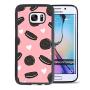 Samsung Galaxy S7 Case,Flexible Soft TPU Cover Shell,Slim Silicone Black Rubber Non-Slip Durable Design Protective Phone Case for Samsung Galaxy S7 -Biscuits