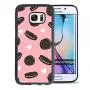 Samsung Galaxy S7 Case,Flexible Soft TPU Cover Shell,Slim Silicone Black Rubber Non-Slip Durable Design Protective Phone Case for Samsung Galaxy S7 -Biscuits