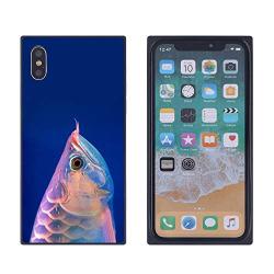 iPhone Xs iPhone X Case, Arowana Shock-Absorption TPU Rubber Bumper iPhone Xs iPhone X Case, Ultra Thin Slim Protective Cover for iPhone Xs iPhone X-Black
