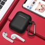 Newest 2019 AirPods Case, Full Protective Silicone AirPods Accessories Cover Compatible with Apple AirPods Wireless and Wired Charging Case(Front LED Visible)