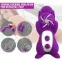 MBUKLO Six Toys for Males Silicone with Clitorialorial Hands Women, Heating Vi
