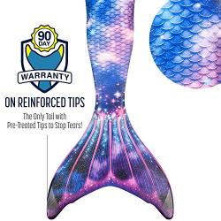 Fin Fun Mermaid Tails for Swimming with Monofin - Kids and Adult Sizes - Limited Edition