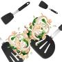 GreceYou 3pcs Silicone Slotted Spatula Kitchen Multipurpose Spatula Set Kitchenware, High Temperature Resistance