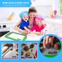Silicone Baking Mats - Set of 3 - Baking Mats Non Stick Silicone BPA Free with Measurements - 2 Half Sheet Baking Liners and 1 Quarter Sheet Pan Silicone Mat by Silchef