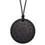 Munchables Biscuit Chewable Necklace - Sensory Chew Jewelry for Kids (Black)