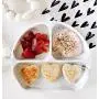 Bumkins Silicone Grip Dish, Suction Plate, Divided Plate, Baby Toddler Plate, BPA Free, Microwave Dishwasher Safe ? Marbled