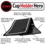 Custom Fit Cup, Door, Center Console Liner Accessories for Honda Odyssey 2018 2019 2020 40PC Kit (White Trim)