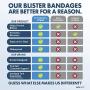 Dr. Fredericks Original Better Blister Bandages - 12 ct Variety - Waterproof Hydrocolloid Bandages for Foot, Toe, & Heel Blister Prevention & Recovery - Blister Pads