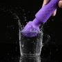 Upgraded Powerful Massager with 20 Magic Vibration Modes, Whisper Quiet, Waterproof, Handheld, Cordless for Neck Shoulder Back Body Massage, Sports Recovery & Muscle Aches - Purple Mini (Purple.)