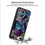 iPhone 7 8 Case,Flexible Soft TPU Cover Shell,Slim Silicone Black Rubber Non-Slip Durable Design Protective Phone Case for iPhone 7 8 -Butterfly
