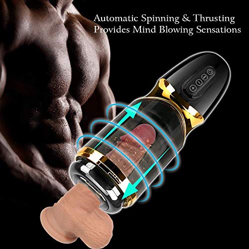 Silicone New Arrival, Men Deep Throat, Vibrating Oral Cup, Sucking Endless Pleasure, Adult Toys for Men Thrusting & Rotating