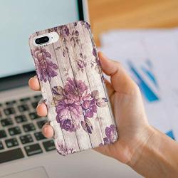 Cases Cover for iPhone 6, iPhone 6s, Slim Fit Hard Plastic Shell Full Protective Anti-Scratch Resistant Cover for iPhone 6 / iPhone 6s 4.7" Vintage Peony Flower on Wooden Board