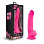 Blush Ruse 7.5 Inch Silicone Dildo, Thick, Girthy, Suction Cup, Strap On Harness Compatible, Sex Toy for Women