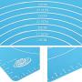 Kitchen Supplies Kitchenware Multi-Purpose Baking Necessary Silicone Kneading Dough Pad/Flour Pad/Heat Insulation Meal Pad Tool Accessories