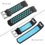 Maledan Replacement Sport Bands with Air Holes Compatible for Fitbit Charge 2, Women Men