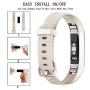 Tobfit Waterproof Sport Bands Compatible with Alta/Alta HR/Ace Bands, Soft TPU Replacement Wristbands with Metal Secure Buckle for Women Men