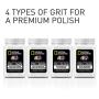 NATIONAL GEOGRAPHIC Grit Refill for Rock Tumbler - Also works with Lortone, Thumler and more