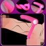 Mayli Male Enhancement Exercise Bands Vibrant O-Ring Flexible Rings Medical Grade Silicone Ring for Men (Purple)