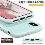 MILPROX iPhone X/Xs Silicone Series Liquid Silicone Gel Rubber Slim Fit Case with Soft Microfiber Cloth Lining Cushion for iPhone X/iPhone Xs-Mint