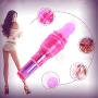Demarkt Stimulation Penis, Simulated Tongue Clitoris Vibrator Waterproof Silicone Massager Sex Toy for Women (Pink)