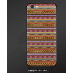 Fashionable iPhone 6S Case with Heavy Duty Protection for iPhone 6S / iPhone 6,Mexican,Folkloric Old Vintage Ornament Design with Geometric Shapes and Stripes Colorful,Multicolor