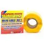 Rescue Tape | Self-Fusing Silicone Tape | Emergency Pipe & Plumbing Repair | DIY Repairs | Seal Radiator Hose Leaks | Wrap Electrical Wires | Used by US Military | 1” X 12’ | Silicone Rubber | Yellow