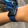 VATI Sport Band Compatible for Apple Watch Band 38mm 40mm 42mm 44mm, Soft Silicone Sport Strap Replacement Bands Compatible with 2019 Series 5 iWatch Apple Watch Series 4/3/2/1, Sport, Nike+, Edition