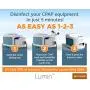 3B Lumin CPAP Cleaner - Ozone Free UV CPAP Mask and Accessory Sanitizer and Disinfectant