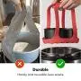 Pressure Cooker Sling, Goldlion Silicone Bakeware Lifter Accessories for Instant Pot 3 Qt, Compatible with Other Brand Multi-Function Cookers