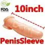 Privacy Packaging.New Silicone penile Condom Expander expands BWBJJ Male Chastity Toys Lengthen Cock Sleeves Dick Socks Reusable Condoms 401012