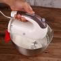 BINZHI Eggbeater Electric Household Mini Baking Automatic Eggbeater Cream Hairer Cake Mixer Mixer - White Kitchen gadget (Size : 1914.5cm)