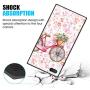 iPhone 7 8 Case,Flexible Soft TPU Cover Shell,Slim Silicone Black Rubber Non-Slip Durable Design Protective Phone Case for iPhone 7 8 -Bicycle