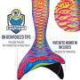 Fin Fun Mermaid Tails for Swimming with Monofin - Kids and Adult Sizes - Limited Edition