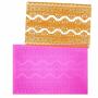 AK ART KITCHENWARE Flower Large Silicone Cake Lace Mat Fondant Mold Impression Mat Cupcake Decorations (BLM-15)