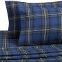 Pinzon Plaid Flannel Bed Sheet Set - Twin, Blackwatch Plaid